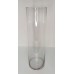 Vaso de Vidro Tubo Incolor G 